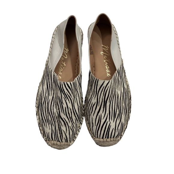 Matisse Zebra Print Flats - Picture 8 of 9